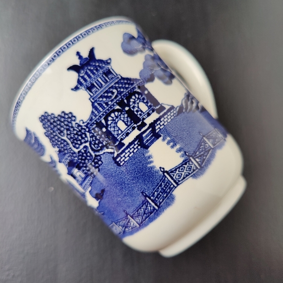 1 | made in England 🇬🇧 | Blue Willow 🤍💙 | 9 oz coffee ☕ mug - Picture 7 of 11